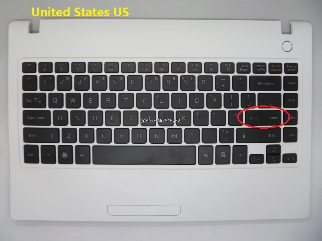 Laptop PalmRest keyboard For LG DZC3WQLCTA00Q03 Brazil BR DZC3WQLCTA00Q03A Spain SP DZC3WQLCTA00003A United States US White