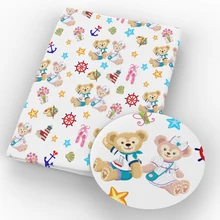 Давид аксессуары 2"* 58" 50*145 см Лоскутная хлопковая ткань с принтом для ткани, домашний текстиль для шитья куклы тильда, 1Yc4657