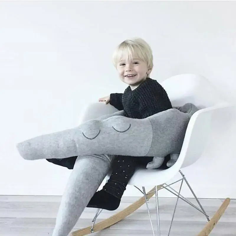 

Long Pillow for Kids Stuffed Crocodile Toys Plush Baby Bumper Crib Bed Protector Cotton Sofa Cushion Children Room Decor 185CMA4