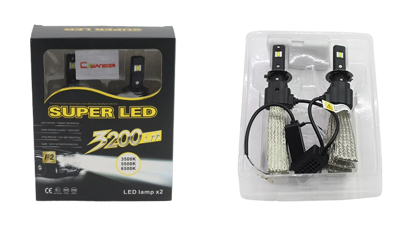 Lâmpadas do farol do carro (LED)