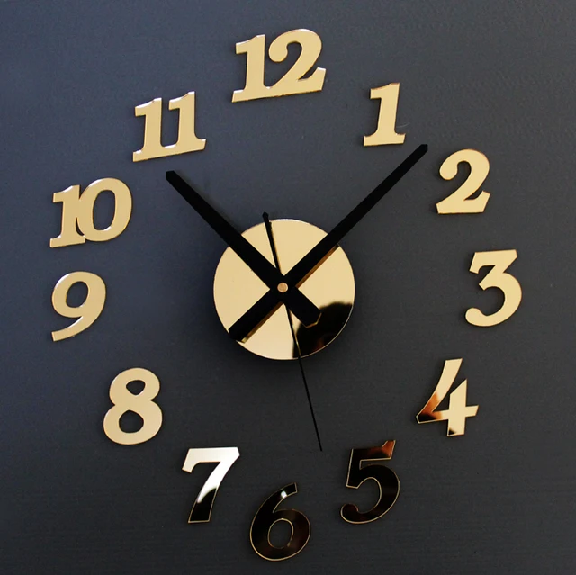 Modern Design DIY Wall Clockbig Size Briefsimple And Elegant Arabic Numbers Modern Design DIY Wall Clockbig Size Briefsimple And Elegant Arabic Numbers