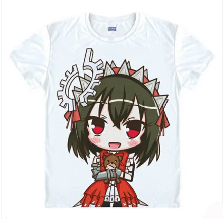 Новая футболка для костюмированной вечеринки с надписью Clockwork Planet модная мужская