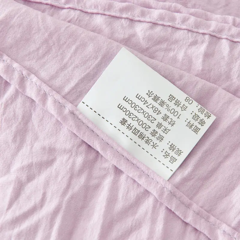  Dream NS 245x230cm Pure Washed Cotton Very Soft Flat Sheets For Nordic Simple Warm Soft Home Bed ro