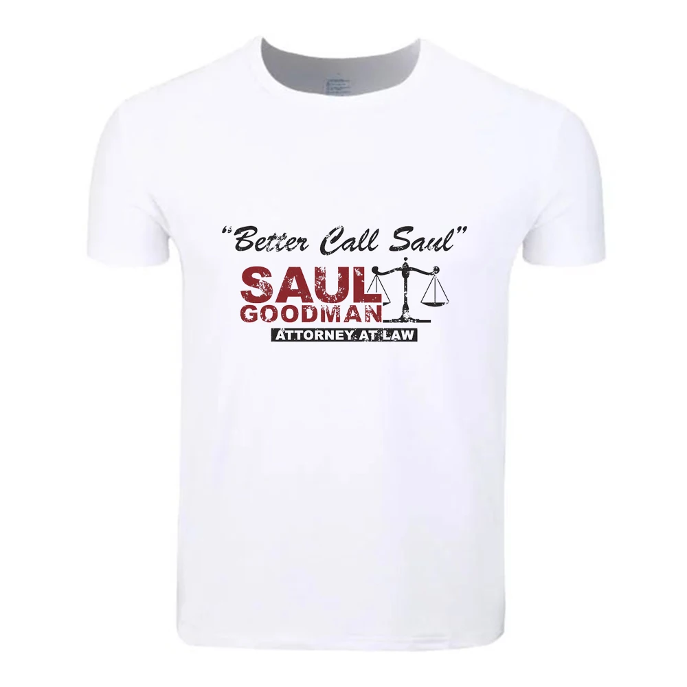 Better Call Saul/детский хлопок большой размер летняя футболка для студентов с