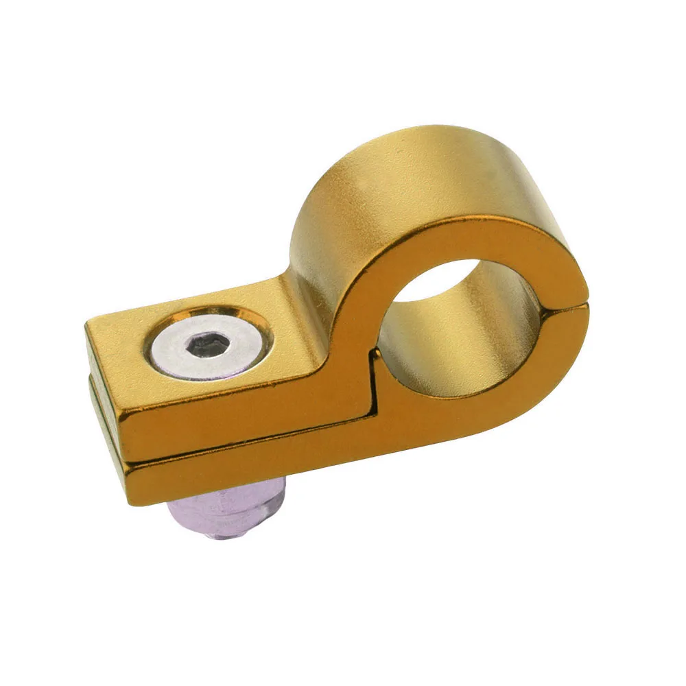 Aluminum Line Clamps 2pcs/pack To Suit I.D. 14.3MM 9/16" Tubing Line Blue/Red/Black/Silver/Purple 06