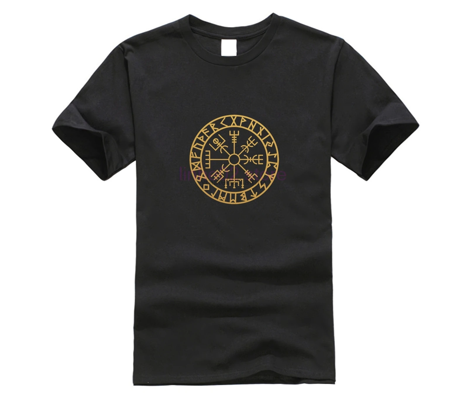 Viking Compass Vegvisir Futhark Runes Navigator футболки мужские унисекс одежда в стиле кэжуал топы