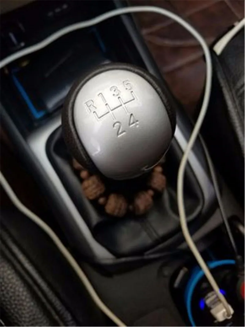 Newbee 5 скоростей автомобильный Стайлинг ручная ручка переключения передач рычаг переключения головы гандбол Чехол Для Киа Форте соул hyundai Elantra I30