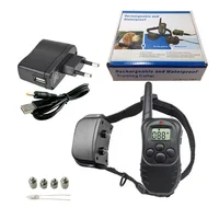 998DR 1 dog Remote Control Smart Dog Training Collar Rechargeable Pet Training Collar Pet Trainer Free Shipping 1PC