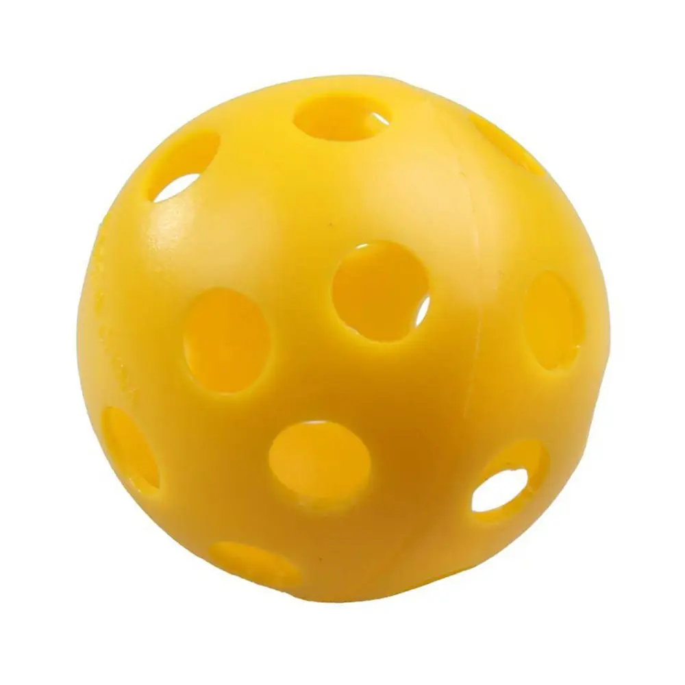 20 шт воздушный поток полые мячи для гольфа(желтый