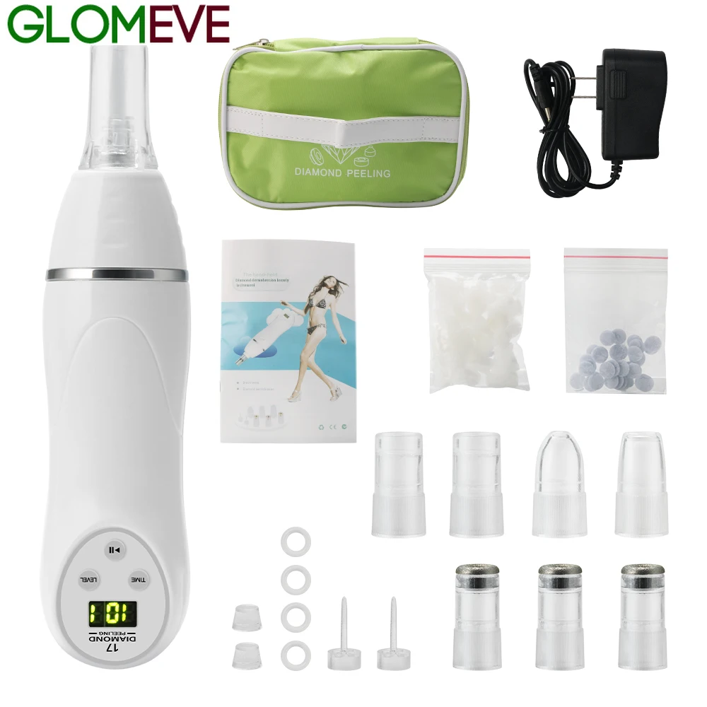 

Blackhead Removal Vacuum Suction Machine Skin Care Pore Cleaner Face Clean Facial Diamond Dermabrasion Acne Pimple Remover Tools