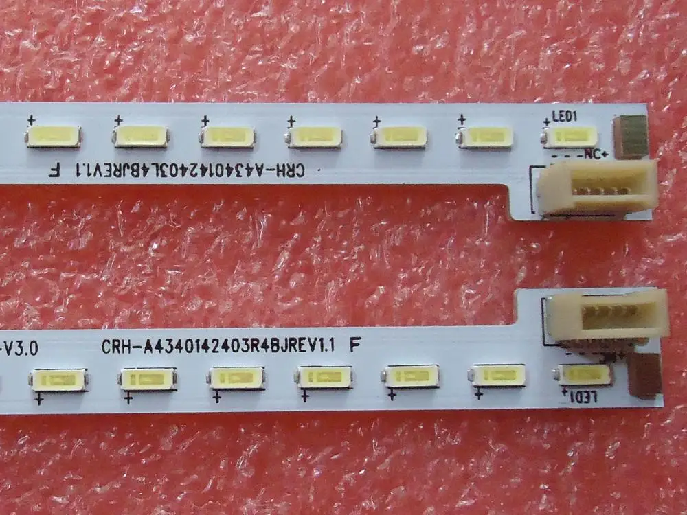 FOR skyworth FOR Coocaa A43 Article lamp HS1555 R4300000 01 REL430FY REV 00 screen 1piece 72LED 1