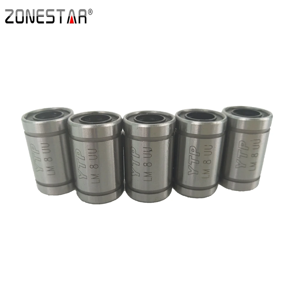 

Free Shipping LM8UU High Quality Linear Bearing For 3D printer DIY kit Reprap Mendel Rostock Mini CNC Motion ZONESTAR