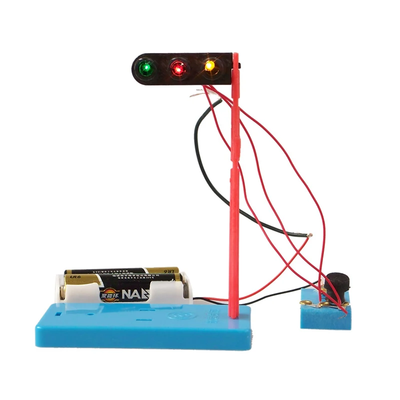 Children Science DIY Mini Experiment Traffic Light Children DIY ...