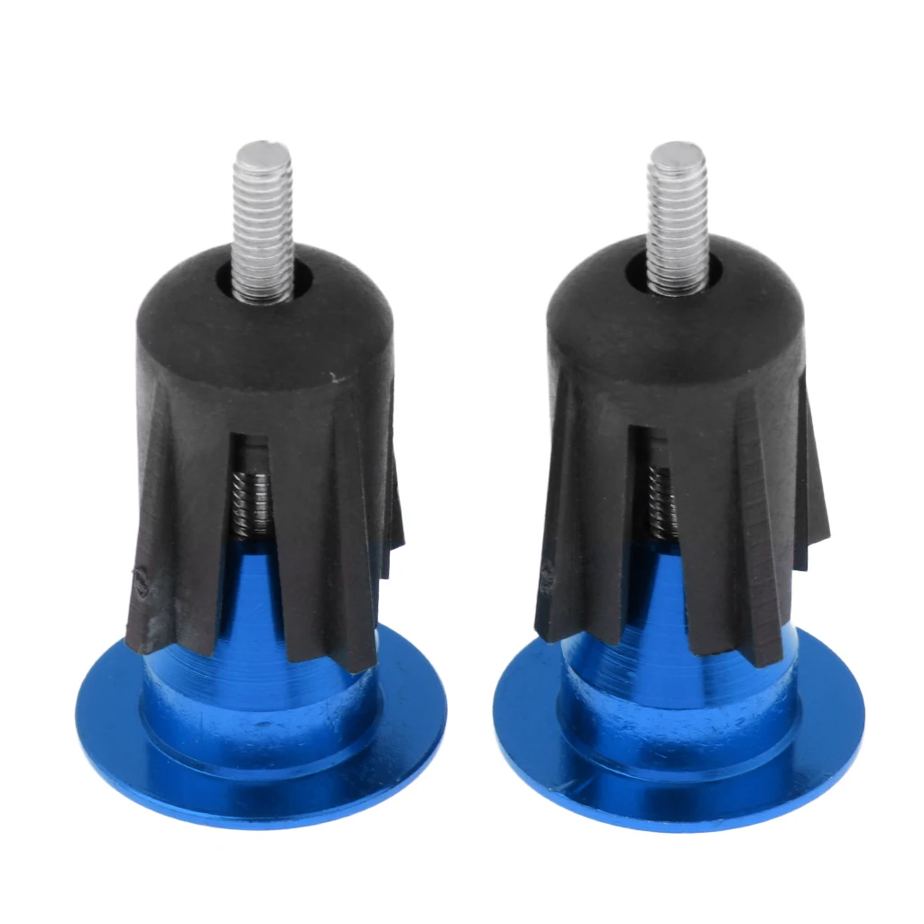 1 Pair Bicycle Handlebar Bar End Caps Plugs Stoppers Lightweight   Bicycle Parts for MTB Road Bike Cycling 1.73 x 0.94 inch 