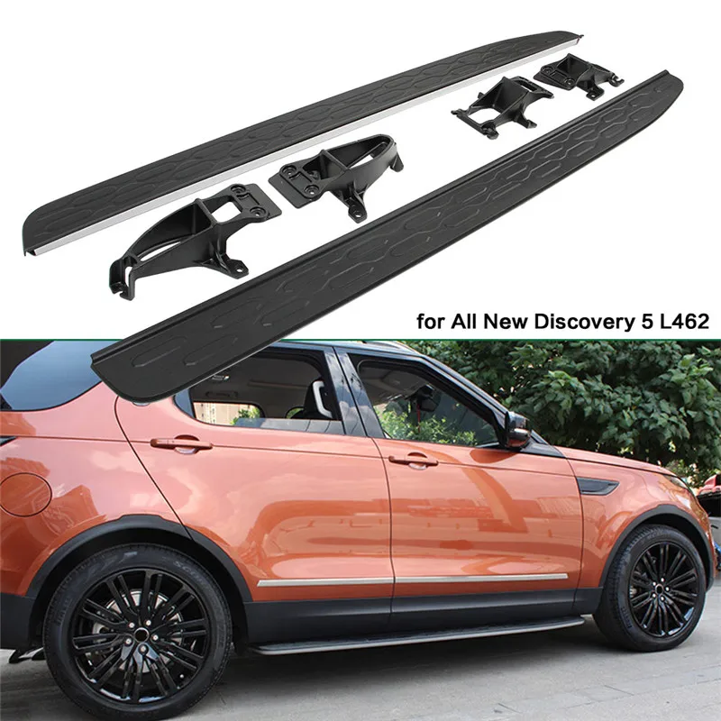 Aluminium Running board side step Nerf bar Suitable for Land Rover Discovery 5 L462 2017 2018 | Автомобили и мотоциклы
