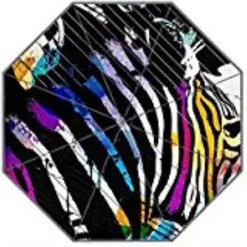 

Zebra Custom Umbrella Waterproof Sun Rain 100% Fabric Aluminium High-Quality Foldable Umbrella