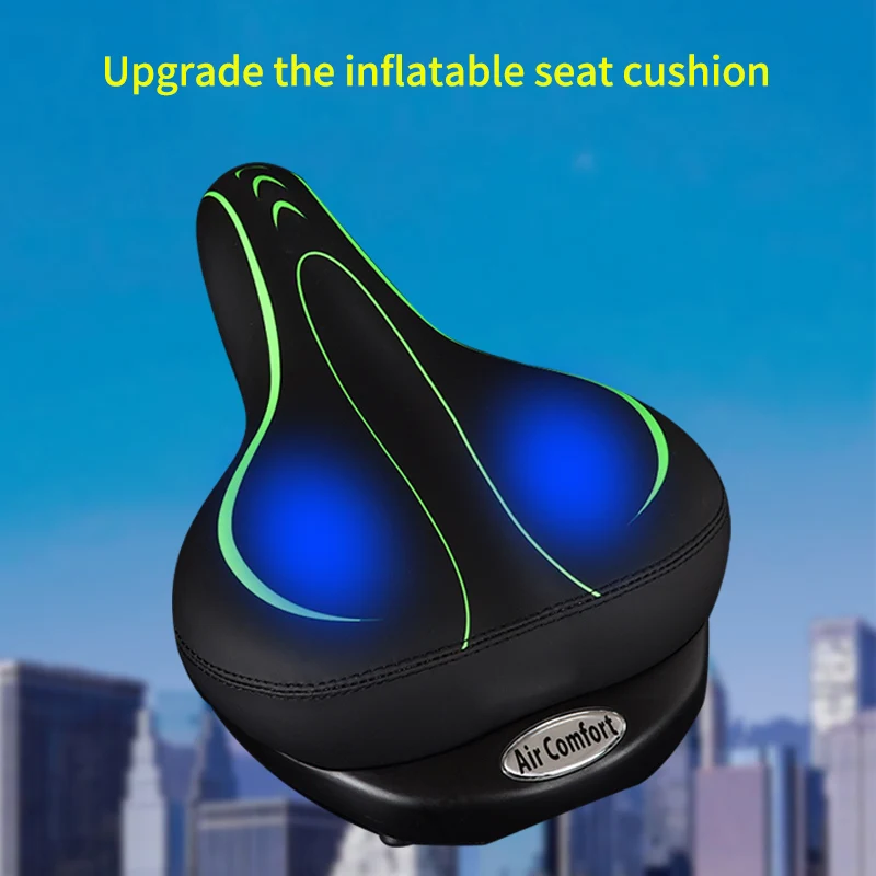 Bicycle seat cushion inflatable mountain bike large ass seat