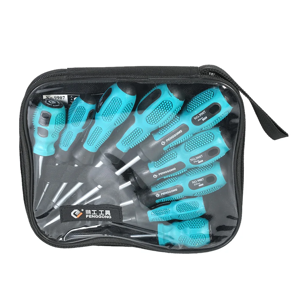 Hand tool 9 in 1 Screwdriver Set Multi-Bit Tools Repair Torx Screw Driver Screwdrivers Kit Home Useful Multi Tool