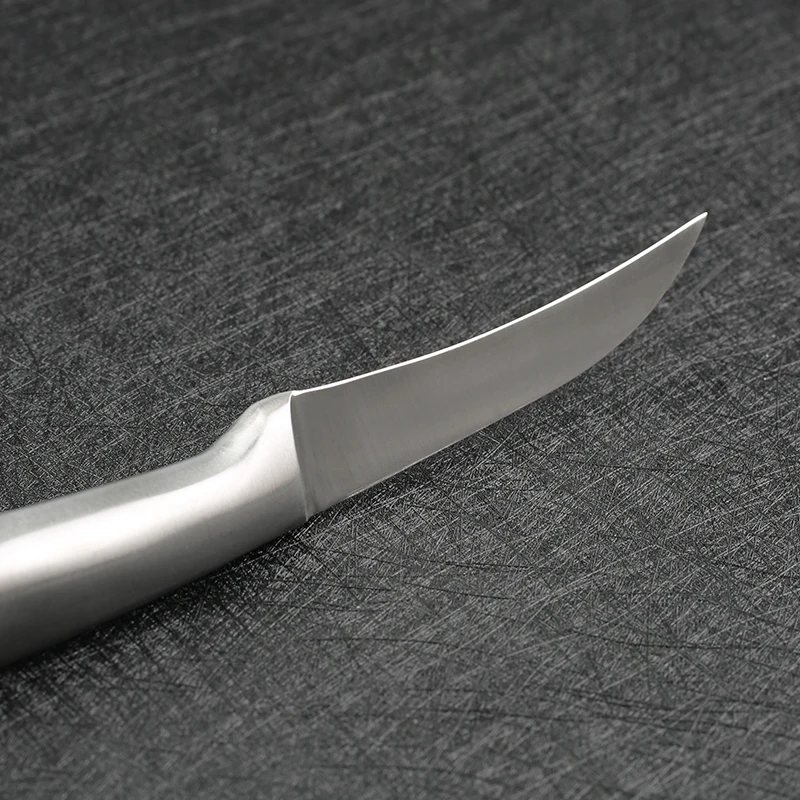 3.5inch Paring Knives Stainless Steel Kitchen Knife Slicing Fruit Vegetable Knives Curved Blade Carving knife Kitchen accessorie