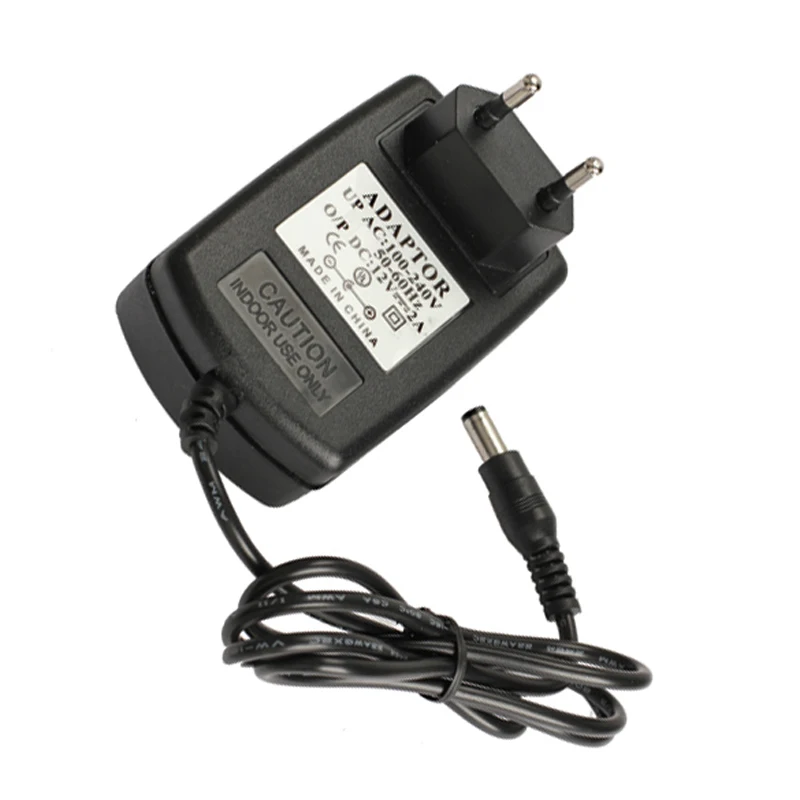 

EU Plug AC 100-240V to DC 12V 2A Switching Power Supply Converter Adapter DC120