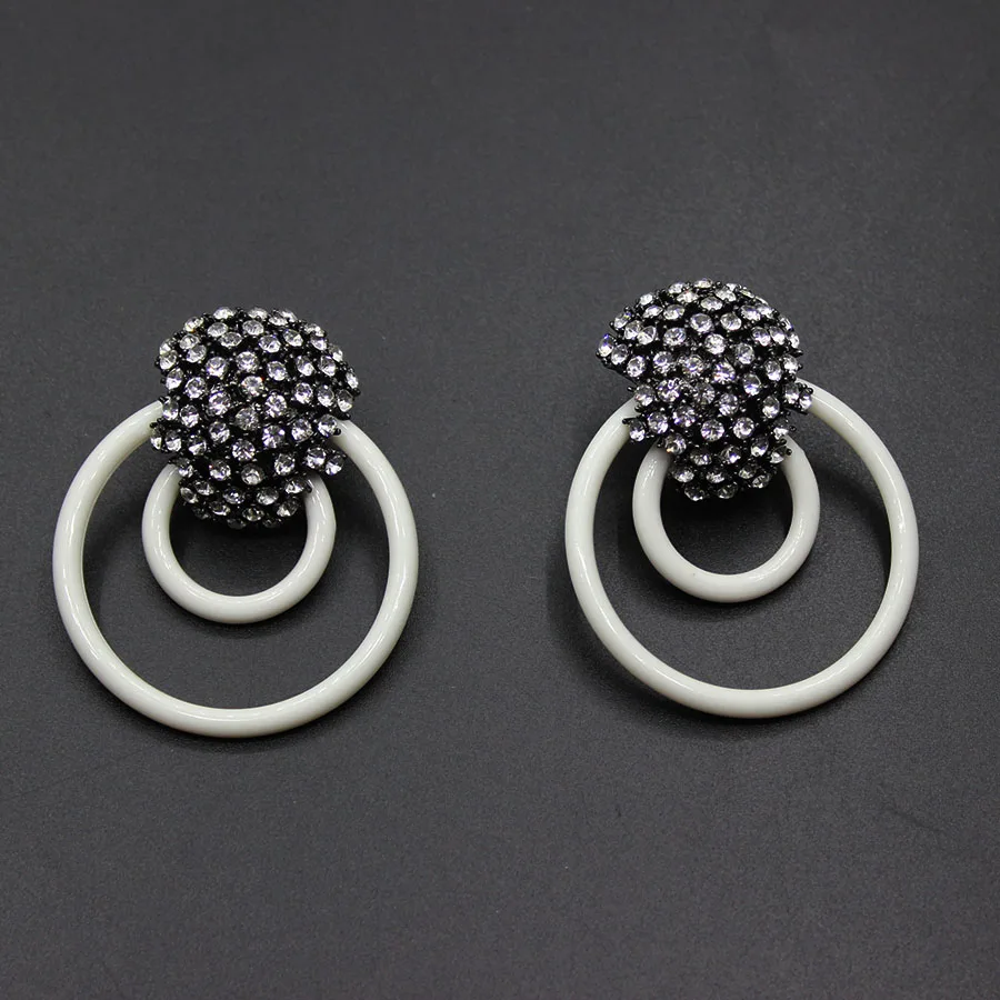 201 новые барочные ретро дикие хрустальные Геометрические элементы изысканные серьги-гвоздики 419