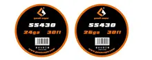 Newest Original 30ft Geekvape SS430 Wire for Electronic Cigarette RDA RTA RDTA Atomizer Tank DIY Coils