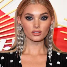 Qiaose, высокое качество, стразы, цепочка, кисточки, висячие серьги для женщин, модные ювелирные изделия, бохо, макси коллекция, серьги, аксессуары