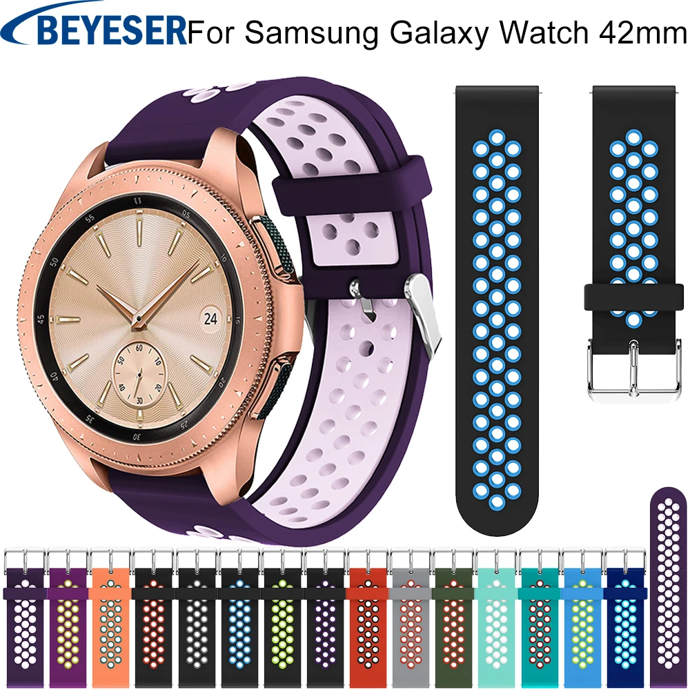 

Watch strap for xiaomi huami amazfit bip Watch Band for Samsung Gear sport S2 watch Strap For Samsung Galaxy Watch 42mm Bracelet