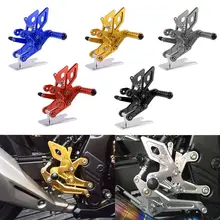 CBR 500R 500F Motorcycle Footrests Rearset Rear Footpeg Foot Rests CNC Aluminum For Honda CB500F CBR500R 2013 2014 2015 2016 CBR 500R 500F Motorcycle Footrests Rearset Rear Footpeg Foot Rests CNC Aluminum For Honda CB500F CBR500R 2013 2014 2015 2016
