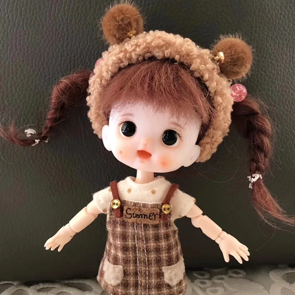 OB11 кукла голова Кастомизация 1/8 BJD куклы OB голова DIY OB11 Полимерная глина