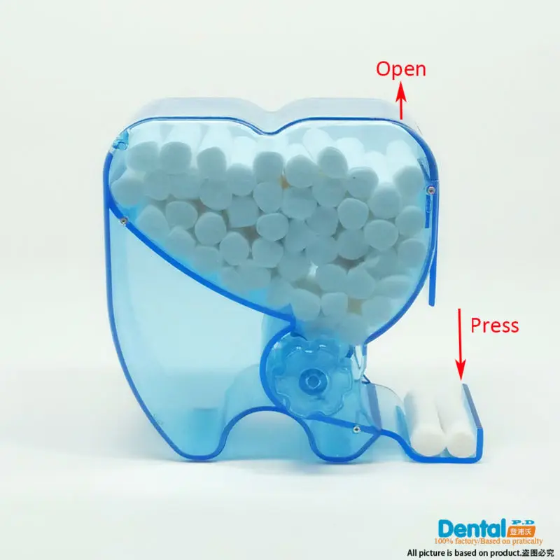 

New Dental Cotton Roll Dispenser Holder Press Type Big
