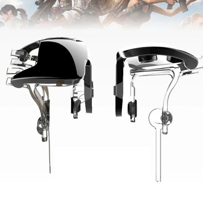 

Mobile Phone L1R1 for Pubg Controller Holder for Smartphone Games Fire Button Aim Key trigger Pubg Mobile for iphone IOS