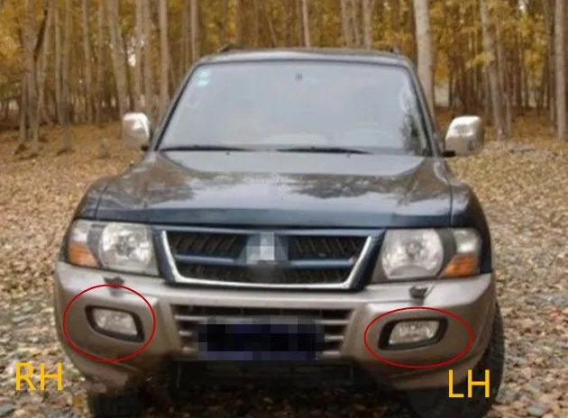 Pajero fog light cover