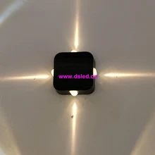 Хорошее качество, 4 стороны СВЕТОДИОДНЫЙ прожектор, свет стены, светодиодный настенный светильник, светодиодный настенный светильник, 110-240VAC.IP44, внутреннего использования. DS-08-18-4W