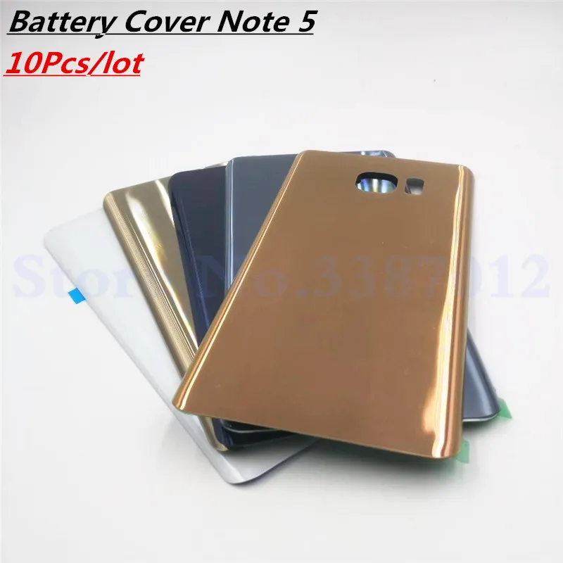 10 шт./лот Замена для Samsung Galaxy Note 5 Note5 N920 N920F задняя крышка батарейного отсека