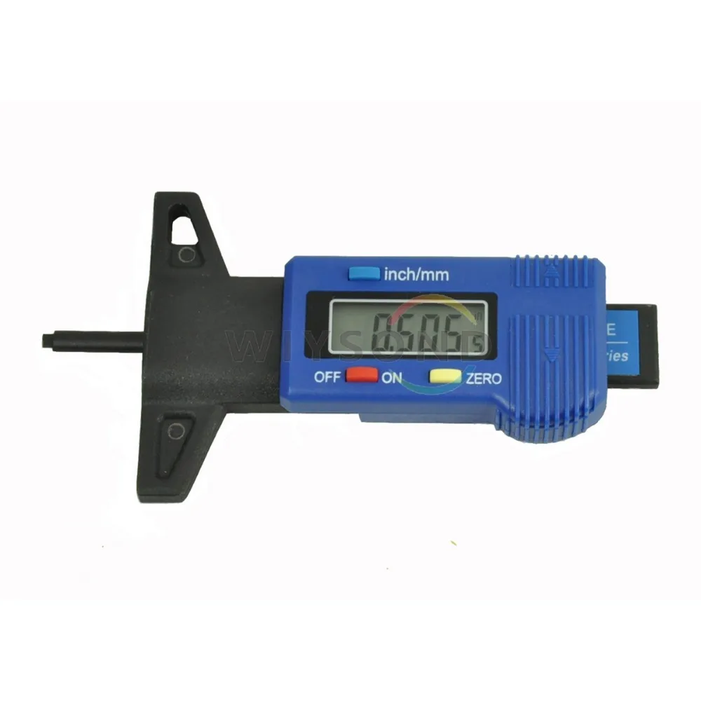 

C010 0~25.4mm (0~1") Digital Tyre Tire Tread Depth Tyre Tire Tread Deep Guage Caliper