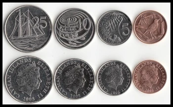 

The cayman islands 4pieces/ Set UNC original Coin Not circulated