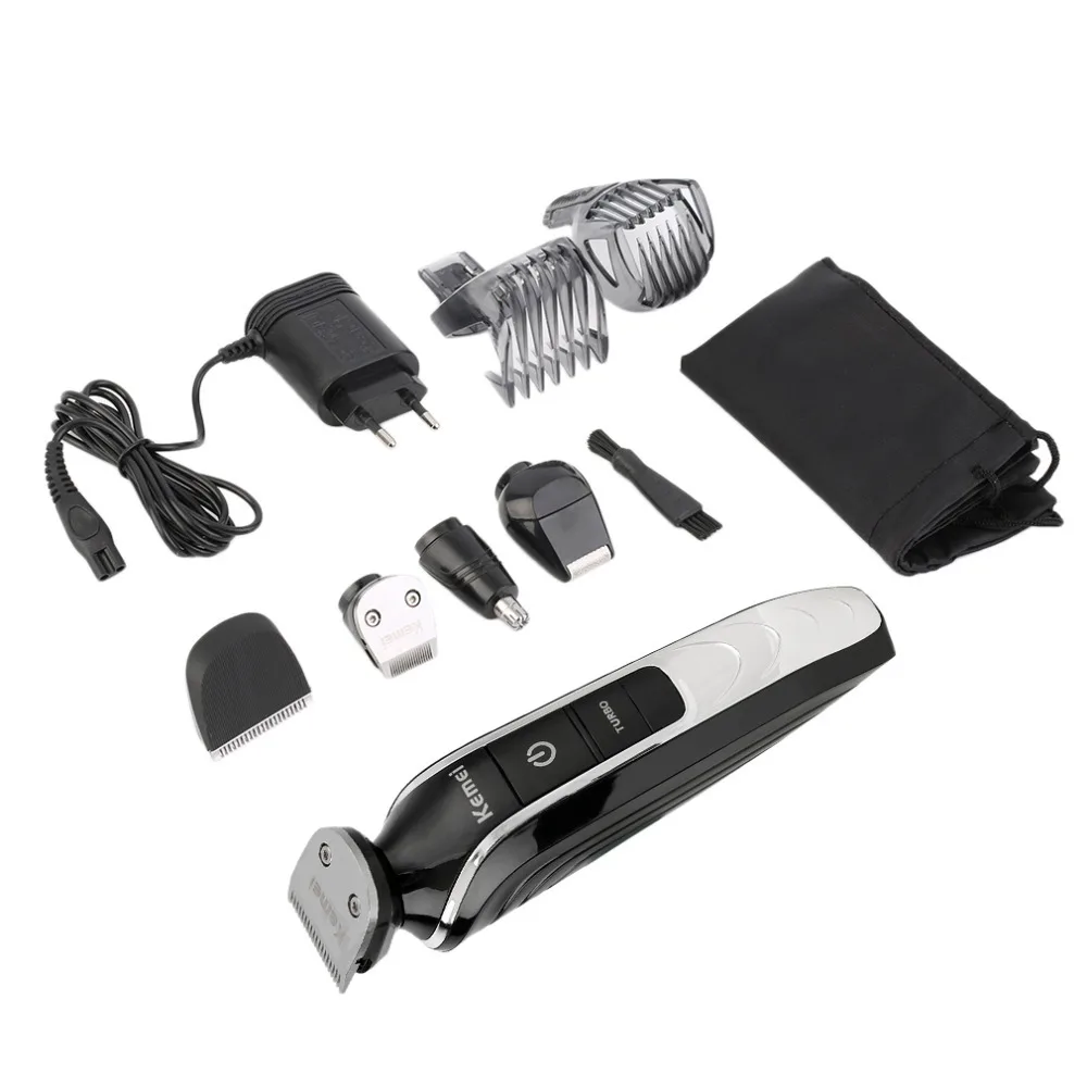 

Hair Clipper Razor Kemei 5 in 1 Electric Beard Cutter 360 Degree Hair Clipper Trimmer Shaving Haircut Tool High Quality Hot