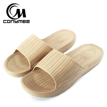 

CONYMEE 2018 Summer Men Shoes Beach Sandals Fashion Male Casual Sneakers For Home Indoor Slippers Bath Sandalias Zapatos Hombre