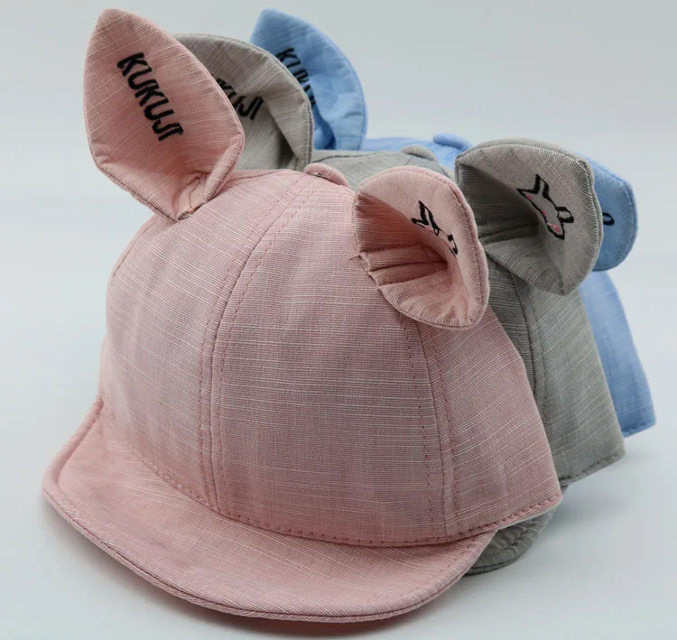 cotton Baseball kid Caps children Denim hat boys cap girls baby Hats