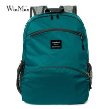 Модный водонепроницаемый нейлоновый рюкзак для путешествий, дышащий большой светильник, складной рюкзак для походов, легко переносится, мужская дорожная сумка