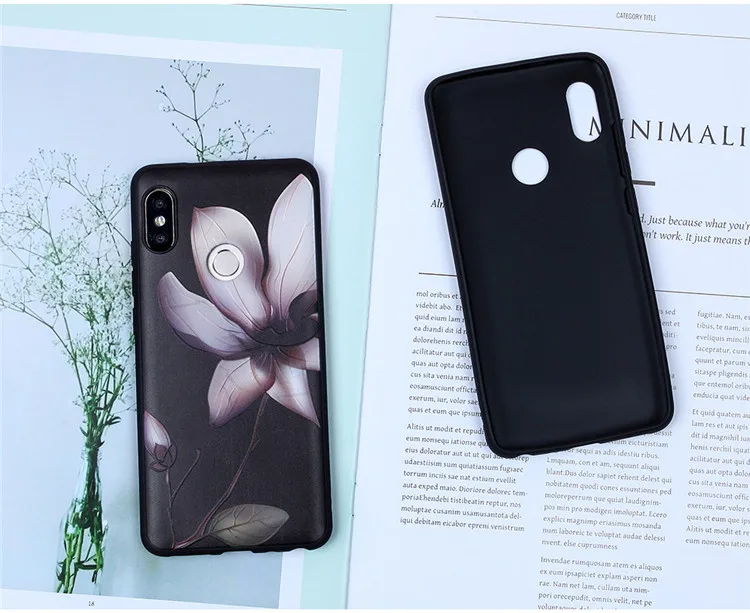 Чехол для Xiaomi Redmi Note 7 Pro 5 6 6A 7A 8 8A 9 S2 GO K20 Mi A2 Lite Mi8 3D рельефные чехлы телефонов с