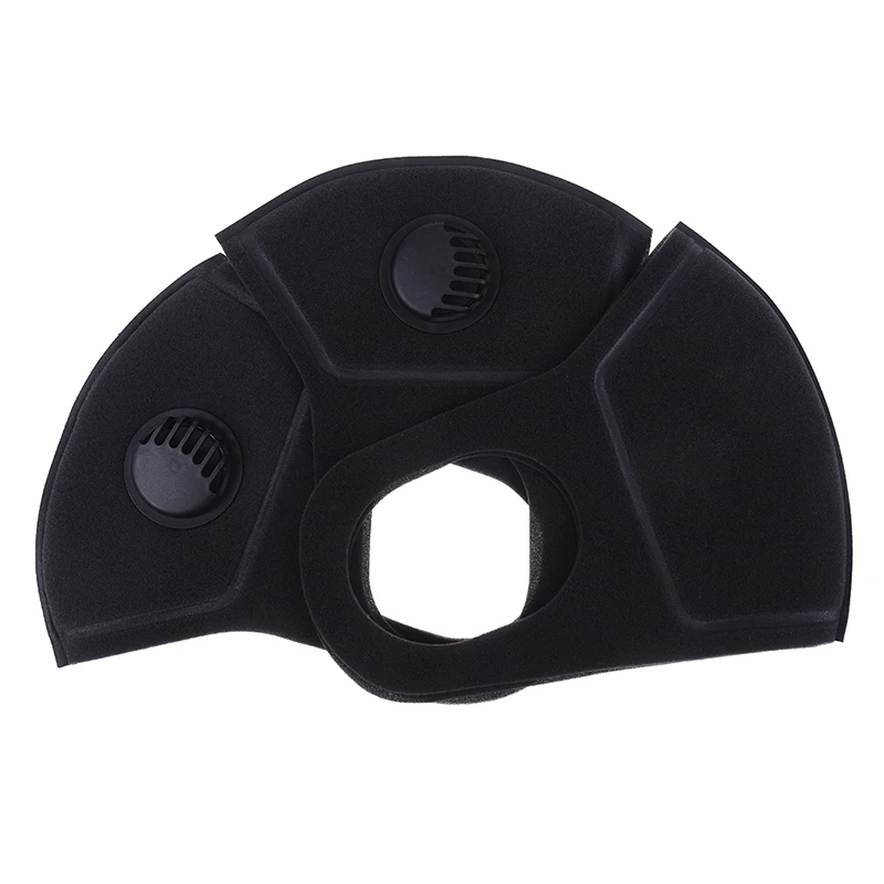 1Pc Mouth Face Mask Anti Pollution Dust Mask PM2.5 Activated Carbon Filter Insert Can Be Washed Reusable Mouth Maske