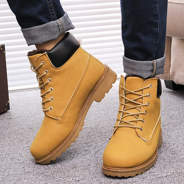 Buy Men boots Men shoes Winter Boots 2015