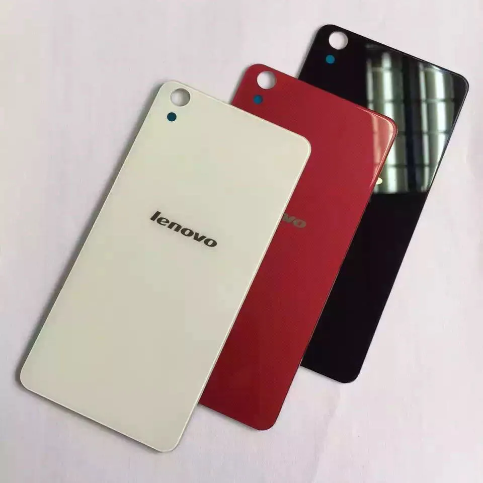 For Lenovo S850 Case Original Back Glass Cover Battery Back Rear Door Housing S850 Case STICKER Adhesive Phone Cases S850T Capa