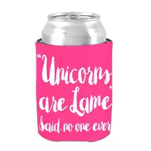 Подарок ко Дню Святого Валентина единороги хромой сказал, что никто никогда может охладитель Романтический пользовательские неопрена свадебной может охладитель держатели