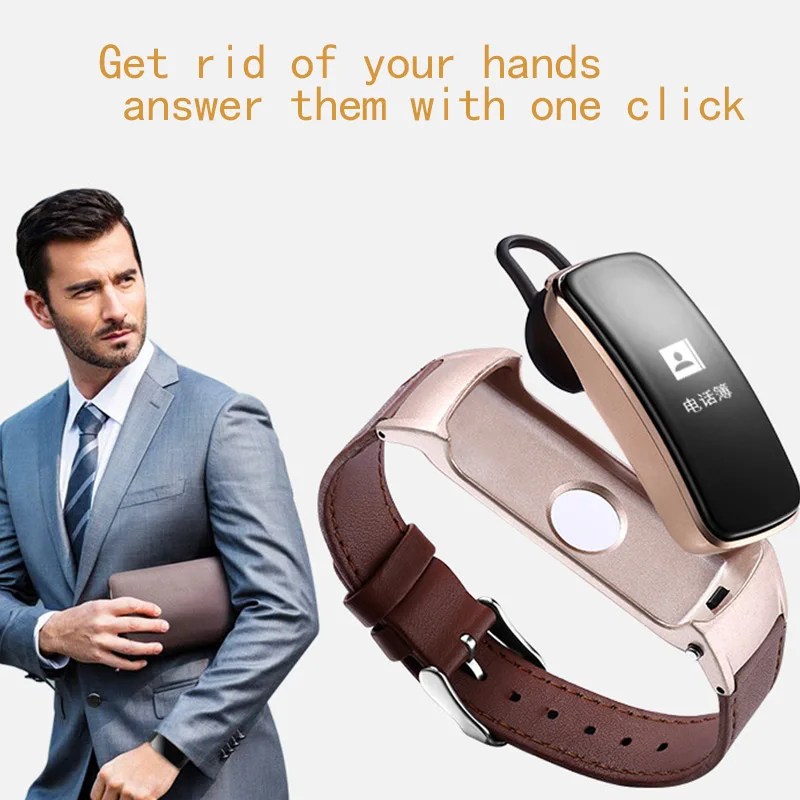 

Smart Band Bracelet Bluetooth Heart Rate Blood Pressure 0.96 Inch Call Sleep Monitoring ND998