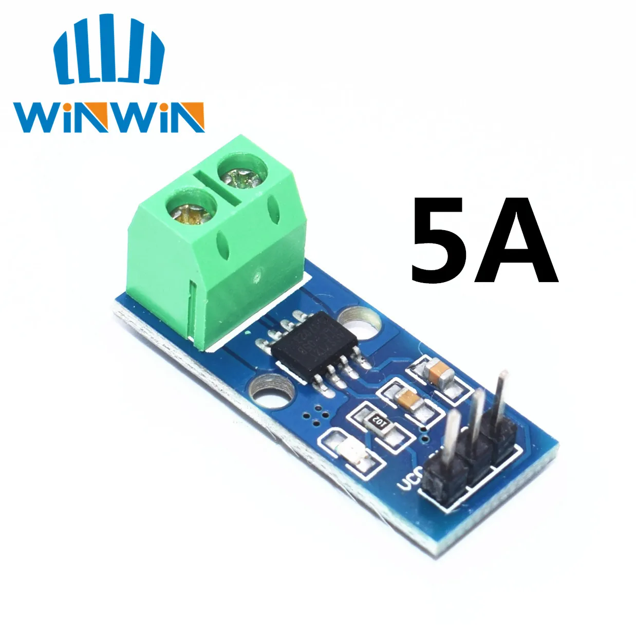 

A12 10pcs/lot NEW 5A Hall Current Sensor Module ACS712 model 5A ACS712 5A Free Shipping
