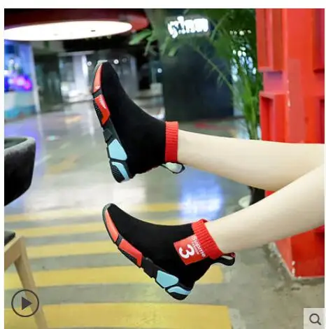 

Stretch socks and shoes for spring 2019 ladies high tops for casual couples go with knitted platform shoes