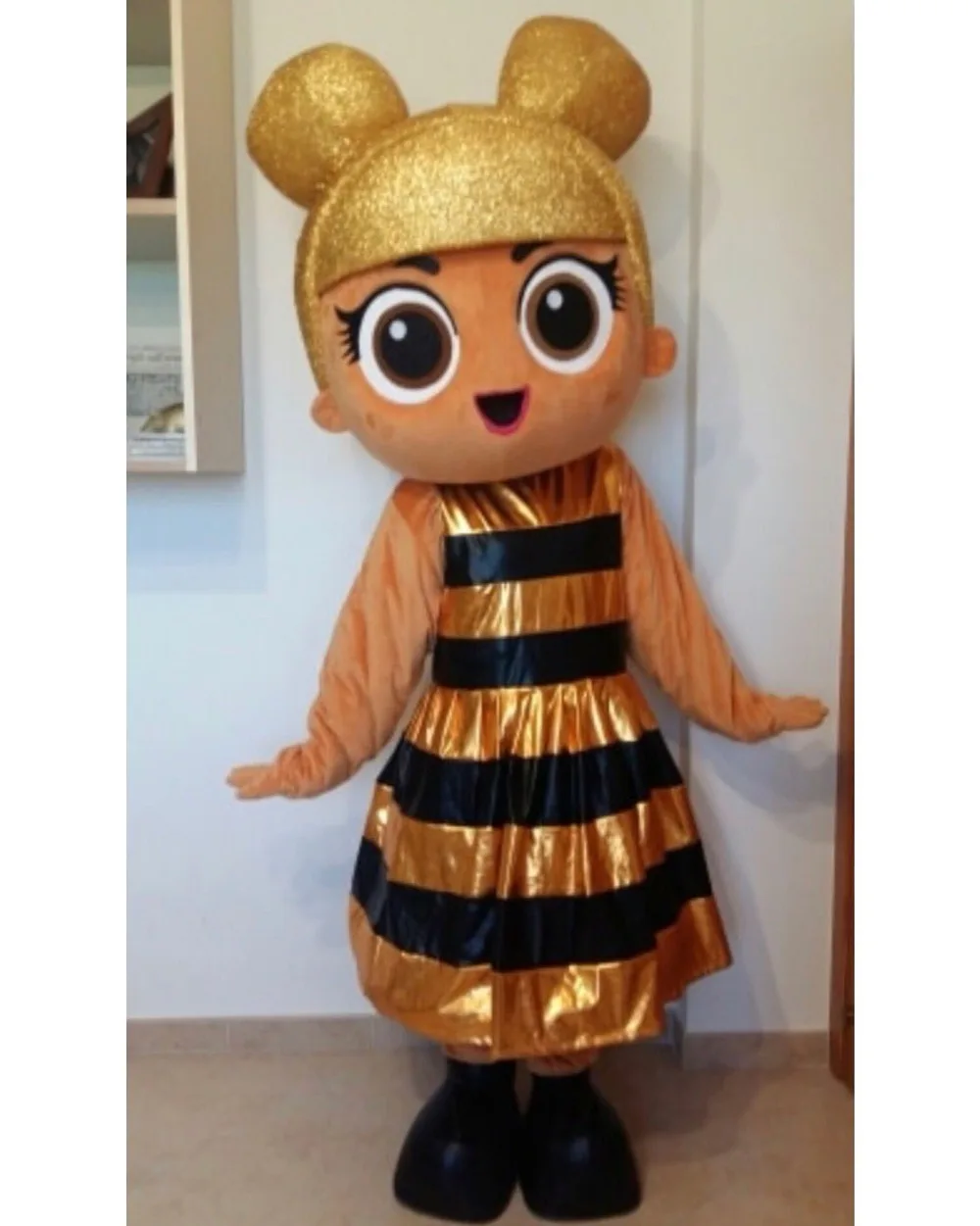 

Pineapple Mascot Costume lol queen bee Costume mascot fancy Cartoon costume Free Shipping